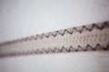 Stitching thread sail closeup Royalty Free Stock Photo