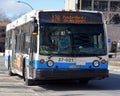 STM logo on one of their urban buses