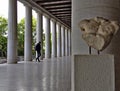 Stoa of Attalos in Athens, Greece.