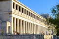 The Stoa of Attalus in the ancient Agora of Athens Royalty Free Stock Photo