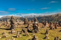 Stoanerne Mandln, stone cairns, South Tyrol