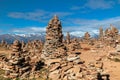 Stoanerne Mandln, stone cairns, South Tyrol