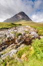 Stob Dearg peak Royalty Free Stock Photo