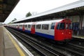 1972 Stock Bakerloo Line train at Kenton Station, Harrow Royalty Free Stock Photo