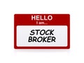 Stock broker tag