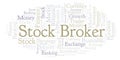 Stock Broker word cloud