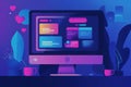 Stock driven chatbots engaging in conversations and performing tasks on a computer system
