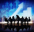 Stock Exchange Business People Conference Meeting Seminar Royalty Free Stock Photo