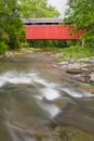 Stock-heughter Covered Bridge Royalty Free Stock Photo