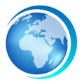 Blue Life Globe Royalty Free Stock Photo