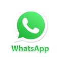 Whatsapp flat icon.