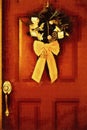 Stock illustration of Christmas Door