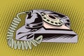Stock illustration. Object in retro style pop art and vintage advertising. Retro phone.