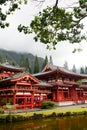 Stock image of Byodo-In Temple, O'ahu, Hawaii, USA Royalty Free Stock Photo