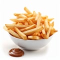 Stock Image Of Creamy And Crunchy Peanut Butter Fries