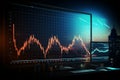 Stock market charts empower astute business decisions through visual trading insights
