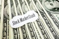 Stock Market Crash Royalty Free Stock Photo