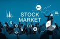 Stock Market Finance Financial Issues Concept Royalty Free Stock Photo