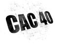 Stock market indexes concept: CAC 40 on Digital background
