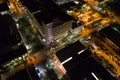 Aerial photo of Lincoln Road Mall Miami Beach