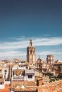 Stock photo of a beautiful view of Torre del Micalet in Valencia