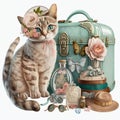 A Cat's Eye View of Shabby Chic Style Accessories Galore