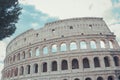 Stock Photo of majestic and great Coliseum Royalty Free Stock Photo