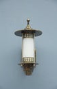 Stock Photo:old lamp on the wall Royalty Free Stock Photo