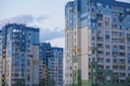 Stock Photo - Public Housing Apartments at Ulitsa Volzhskaya Naberezhnaya