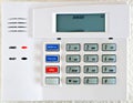 Stock Photo: Residential Alarm System Keypad Royalty Free Stock Photo