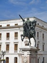Stock Photo: Statue of el cid Royalty Free Stock Photo