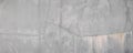 The surface of the cement plaster or raw concrete plaster wall has a crack for the background. Royalty Free Stock Photo