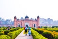 Stock-Photo-17th century Mughal tomb of Pari Bibi in Lalbagh Fort also known as Kella Lalbag or Fort Aurangbad fort complex,