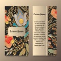 Stock template with florar pattern,oriental or russian de