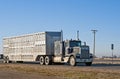 Stock truck from a local farm