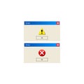 Vector error message computer