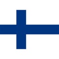 Stock vector finland flag icon 1