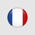 Stock vector France flag 5 Royalty Free Stock Photo