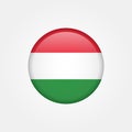 Stock vector hungary flag icon 5