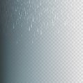 Stock vector illustration rain, rainfall Isolated on a transparent background. Rainstorm, heavy rain, rainfall, drizzle, rainy, Royalty Free Stock Photo