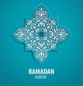 Stock vector islam ramadan background. Greeting card