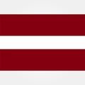 Stock vector latvia flag icon 1