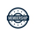 Stock vector membership 3