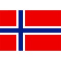 Stock vector norway flag icon 1