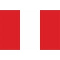 Stock vector peru flag icon 1
