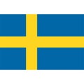 Stock vector sweden flag icon 1