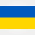 Stock vector ukraine flag icon 1