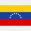Stock vector venezuela flag icon 1