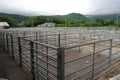 Stock yards, cattle, empty Royalty Free Stock Photo