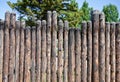 Stockade Fence Royalty Free Stock Photo